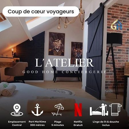 L'Atelier - Au Pied Des Quais Apartment Dunkirk Bagian luar foto