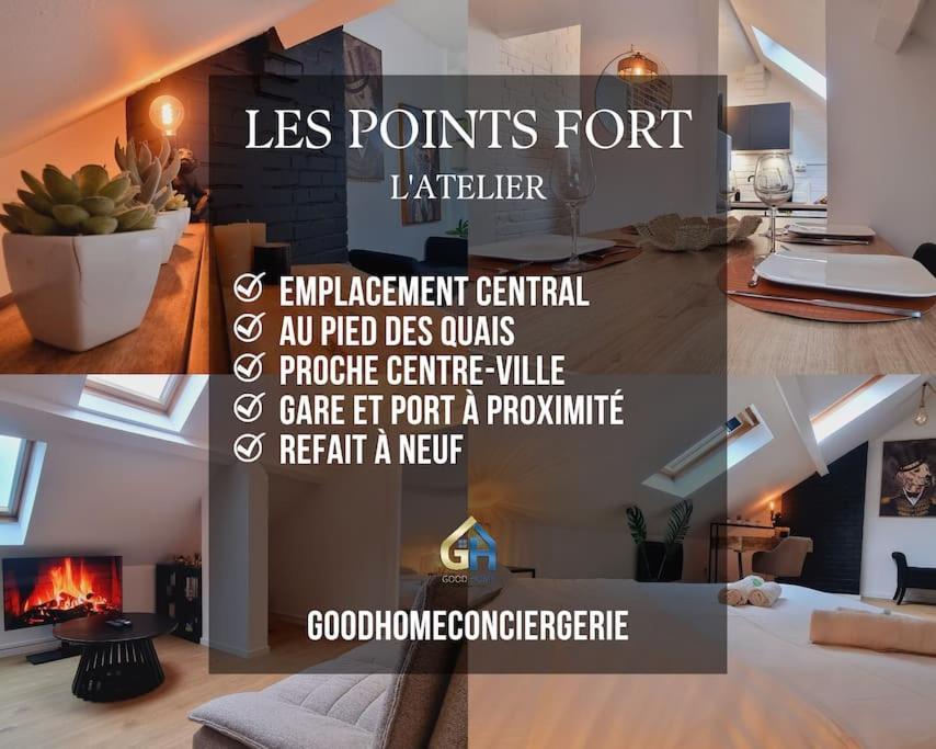 L'Atelier - Au Pied Des Quais Apartment Dunkirk Bagian luar foto